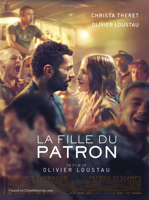 La fille du patron - French Movie Poster