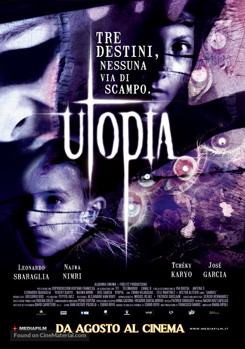 Utop&iacute;a - Italian Movie Poster