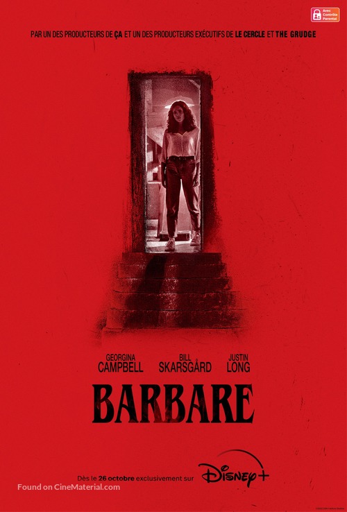 Barbarian - French Movie Poster