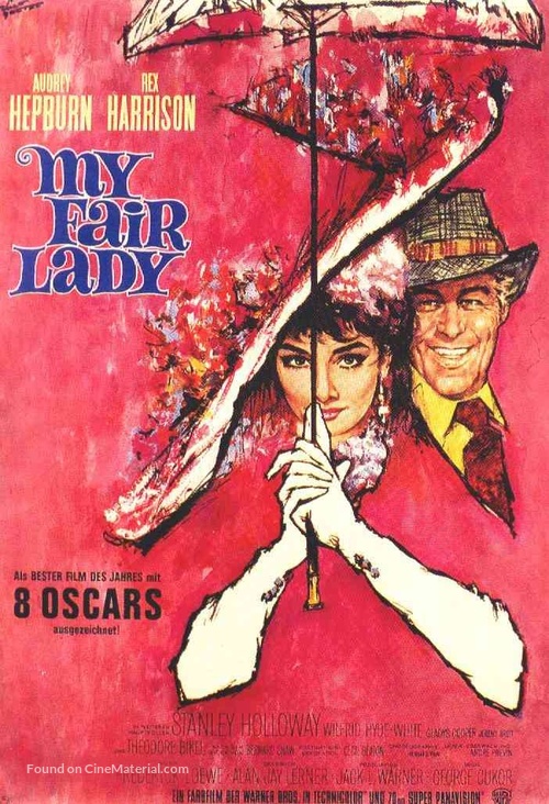 My Fair Lady - German Movie Poster