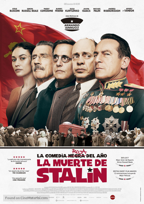 The Death of Stalin - Spanish Movie Poster
