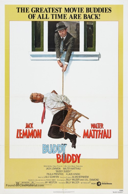 Buddy Buddy - Theatrical movie poster