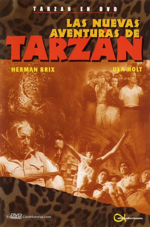 The New Adventures of Tarzan - Spanish DVD movie cover