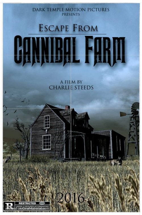 Escape from Cannibal Farm - British Movie Poster