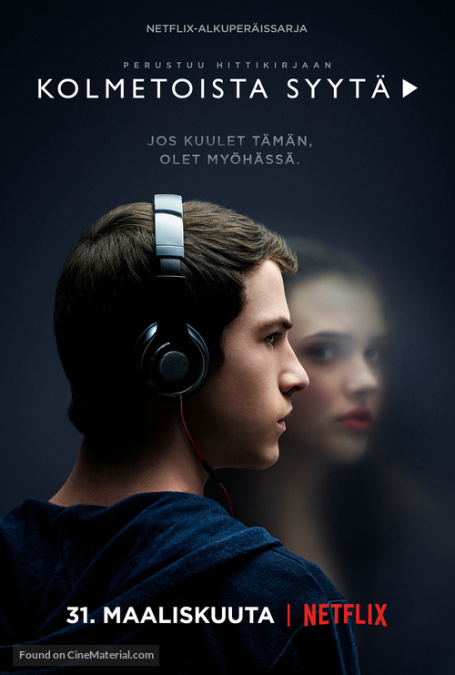 &quot;Thirteen Reasons Why&quot; - Finnish Movie Poster