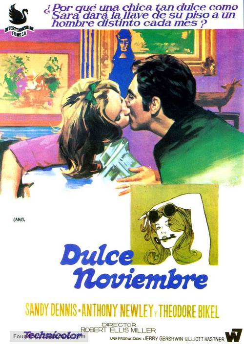 Sweet November - Spanish Theatrical movie poster