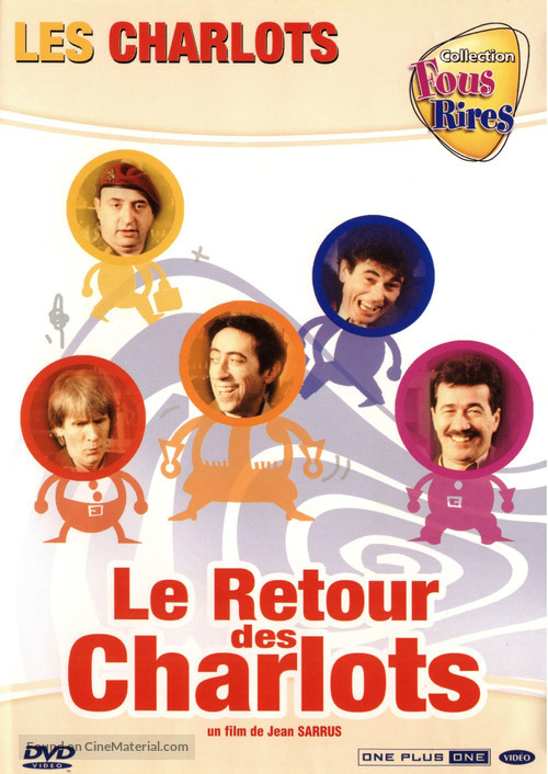 Le retour des Charlots - French DVD movie cover