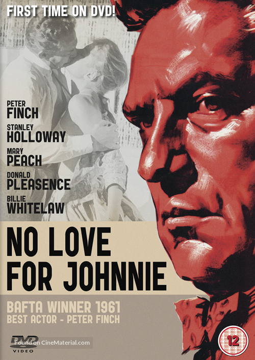 No Love for Johnnie - British DVD movie cover