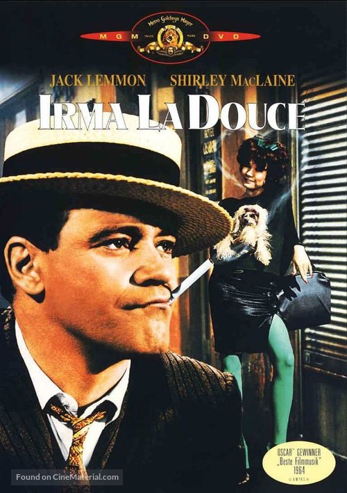 Irma la Douce - German DVD movie cover