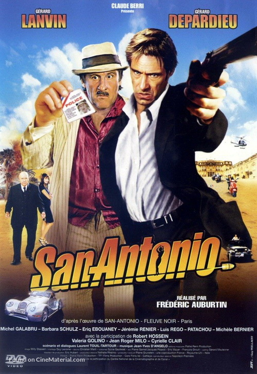 San-Antonio - French Movie Cover