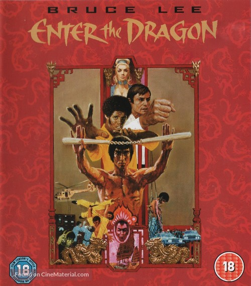Enter The Dragon - British Movie Cover