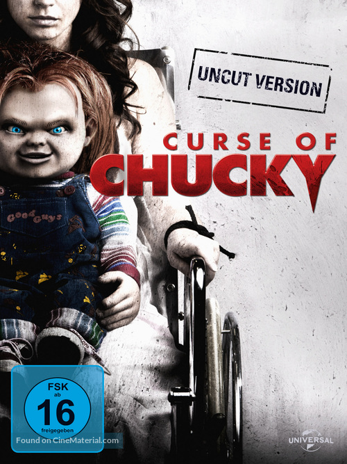 Curse of Chucky - German DVD movie cover