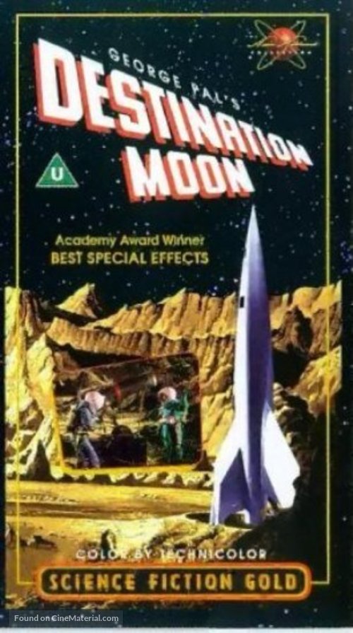 Destination Moon - British VHS movie cover