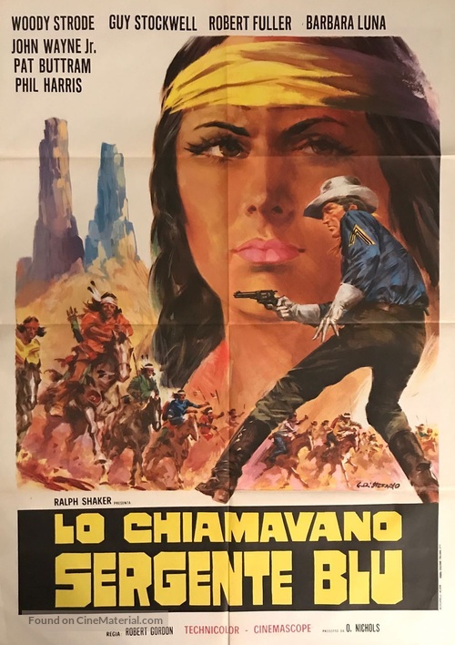 The Gatling Gun - Italian Movie Poster