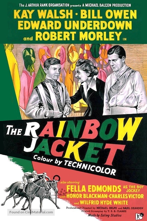 The Rainbow Jacket - British Movie Poster