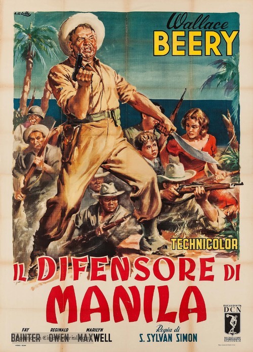 Salute to the Marines - Italian Movie Poster