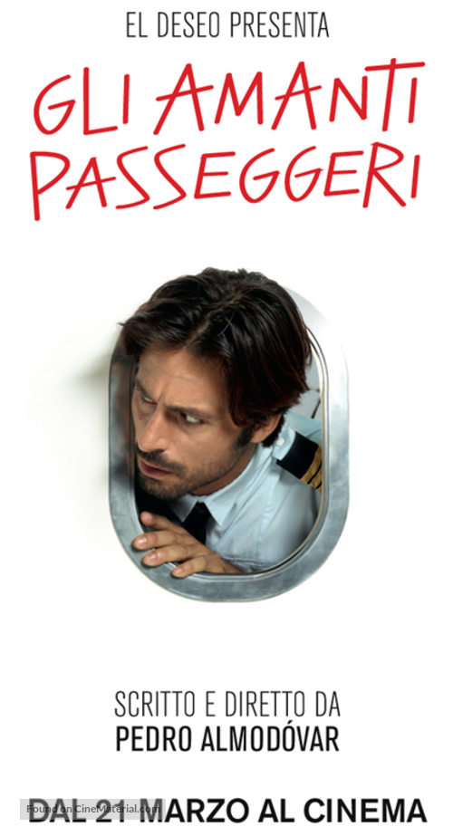 Los amantes pasajeros - Italian Movie Poster