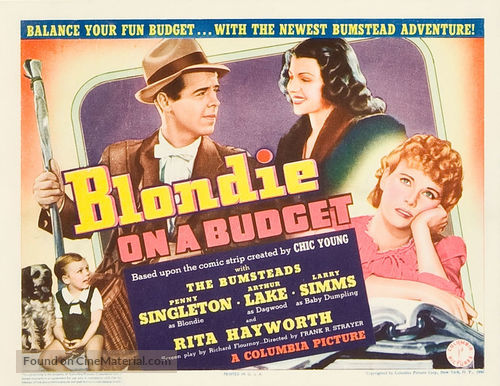 Blondie on a Budget - Movie Poster