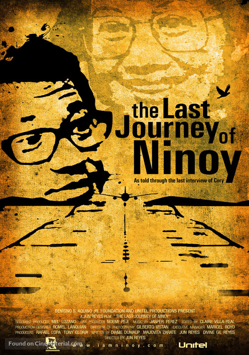 The Last Journey of Ninoy - Philippine Movie Poster