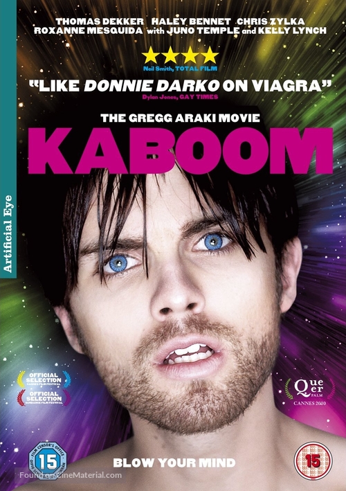Kaboom - British DVD movie cover