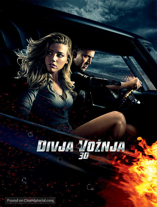 Drive Angry - Slovenian Movie Poster