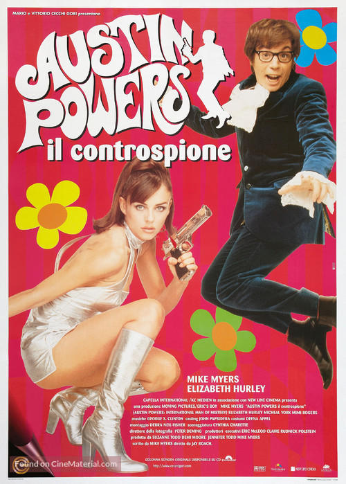 Austin Powers: International Man of Mystery - Italian Movie Poster