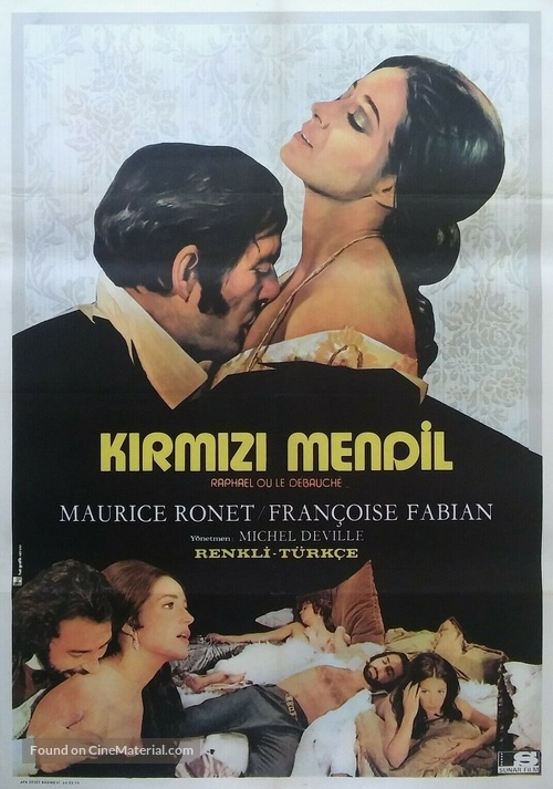 Rapha&euml;l ou le d&eacute;bauch&eacute; - Turkish Movie Poster