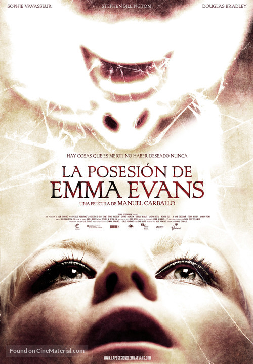 La posesi&oacute;n de Emma Evans - Spanish Movie Poster