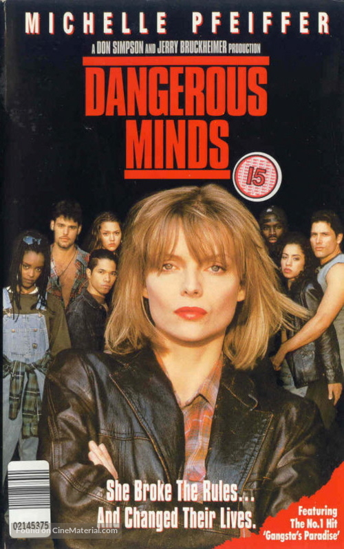 Dangerous Minds - British Movie Cover