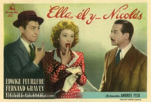 Il suffit d&#039;une fois - Spanish Movie Poster