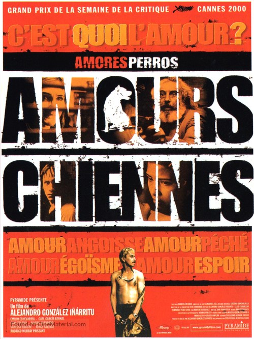 Amores Perros - French Movie Poster
