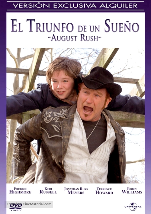 August Rush - Spanish DVD movie cover