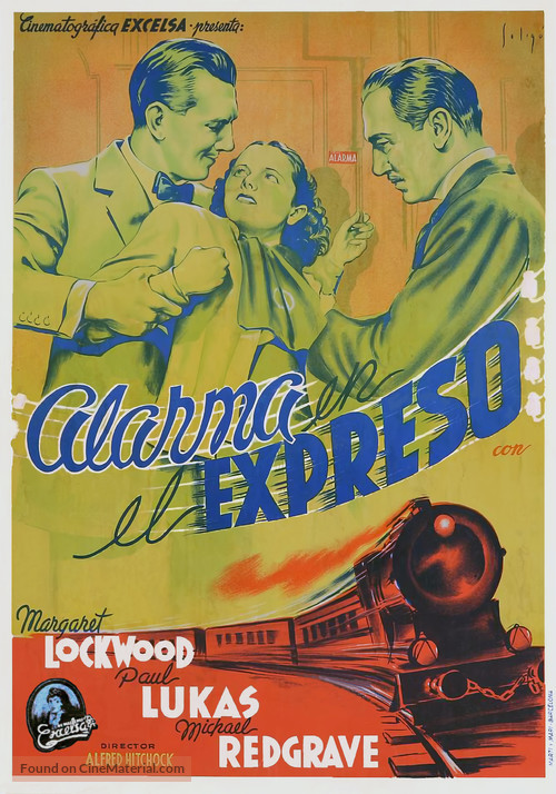 The Lady Vanishes - Spanish Movie Poster