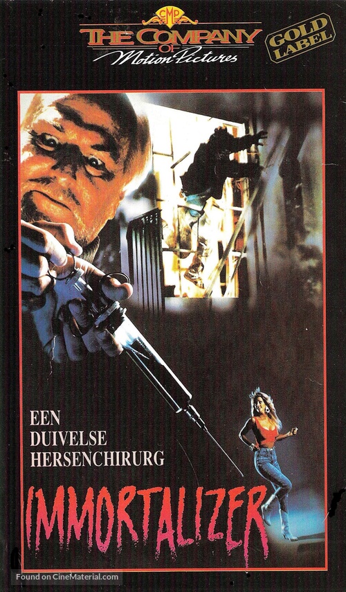 The Immortalizer - Dutch VHS movie cover