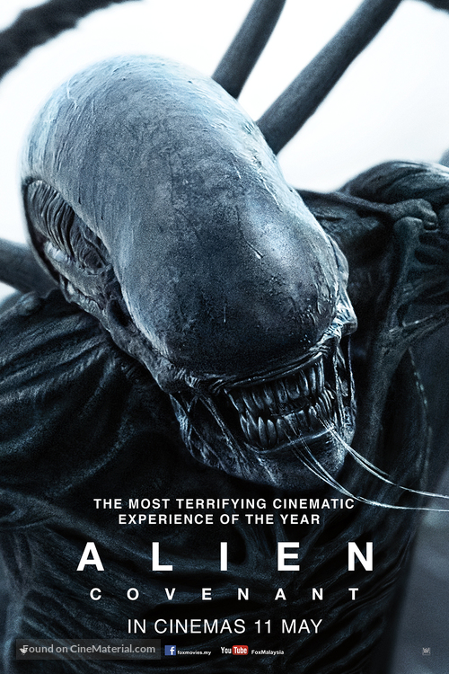 Alien: Covenant - Malaysian Movie Poster