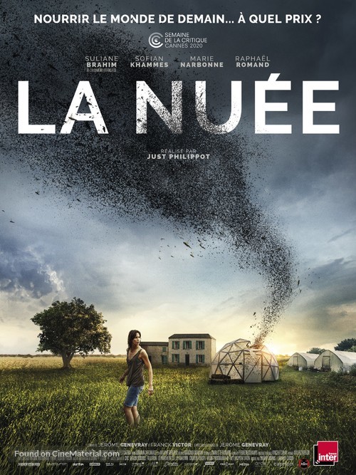 La nu&eacute;e - French Movie Poster