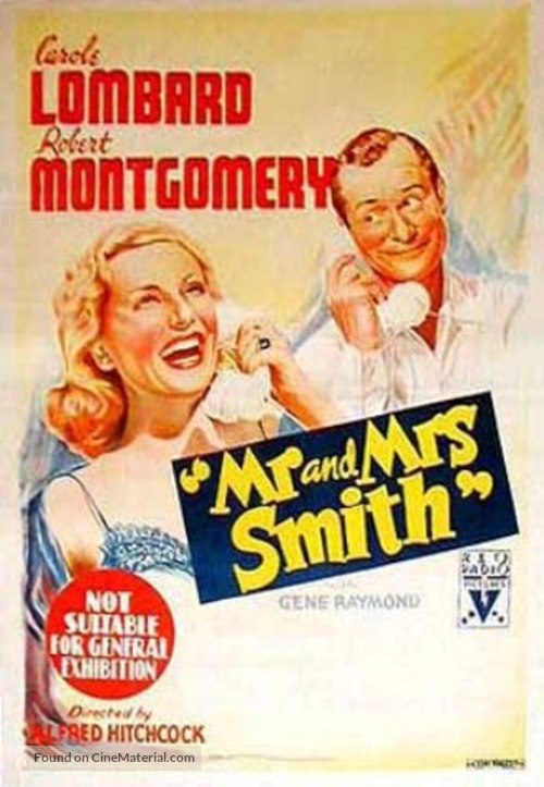 Mr. &amp; Mrs. Smith - Australian Movie Poster