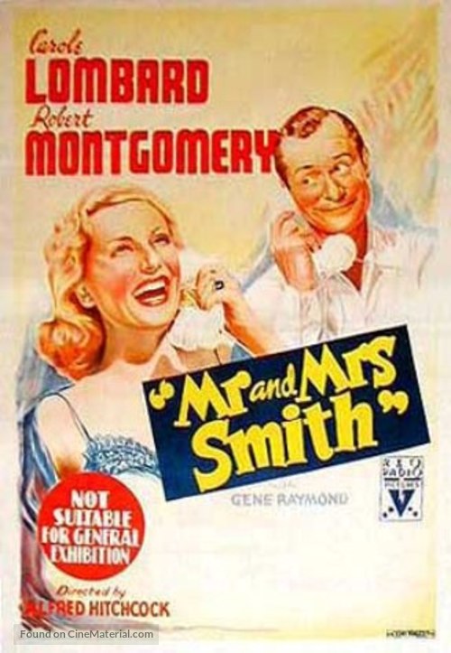 Mr. &amp; Mrs. Smith - Australian Movie Poster