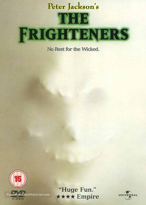 The Frighteners - British DVD movie cover