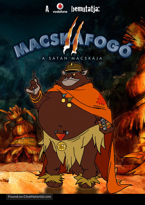 Macskafog&oacute; 2 - A s&aacute;t&aacute;n macsk&aacute;ja - Hungarian Movie Poster
