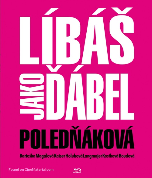 L&iacute;b&aacute;s jako d&aacute;bel - Czech Blu-Ray movie cover