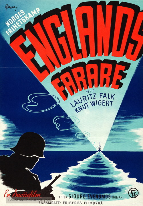 Englandsfarere - Swedish Movie Poster