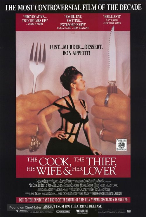 The Cook the Thief His Wife &amp; Her Lover - Movie Poster