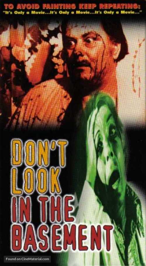 Don&#039;t Look in the Basement - VHS movie cover
