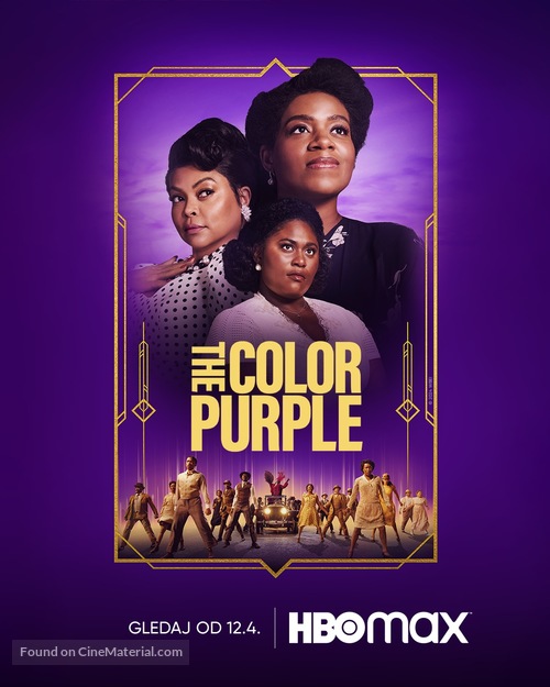 The Color Purple - Croatian Movie Poster