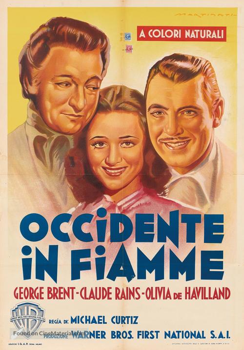 Gold Is Where You Find It - Italian Movie Poster