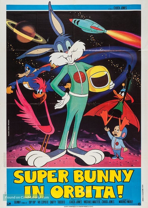 The Bugs Bunny/Road-Runner Movie - Italian Movie Poster