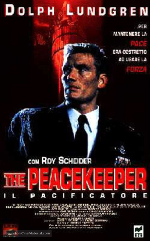 The Peacekeeper - Italian VHS movie cover