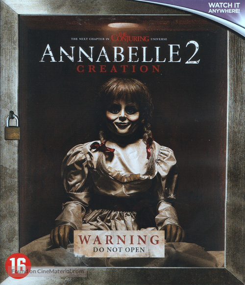Annabelle: Creation - Dutch Blu-Ray movie cover