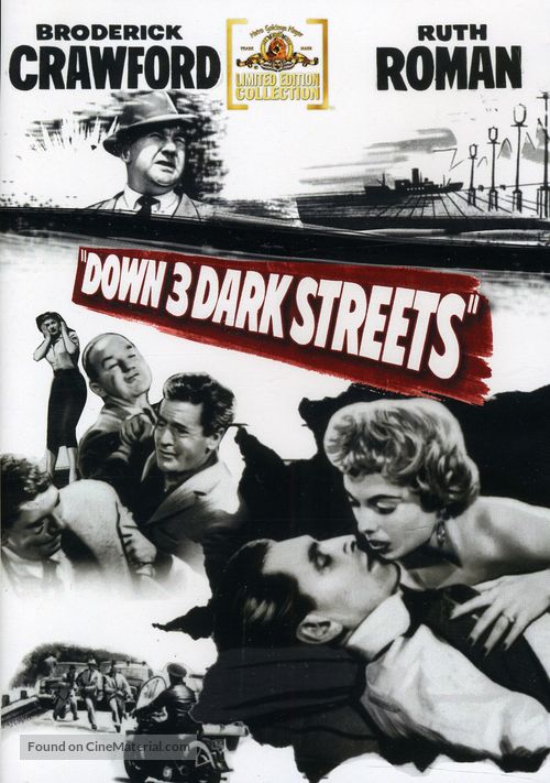 Down Three Dark Streets - DVD movie cover